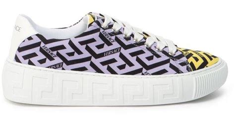 lace-up versace trainers|versace lace up sneakers.